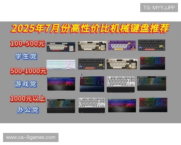 2025年性价比最高的游戏键盘推荐 性能与价格兼顾的最佳选择